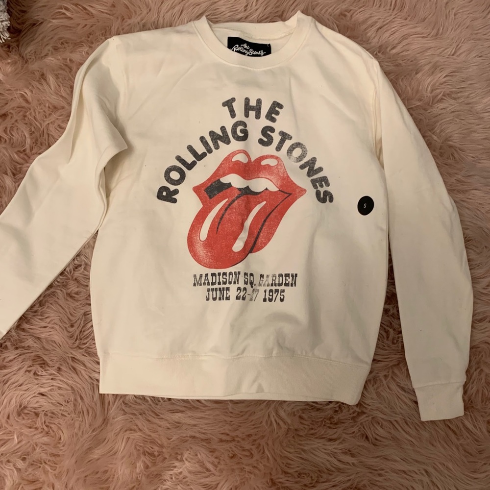 rolling stones crew neck